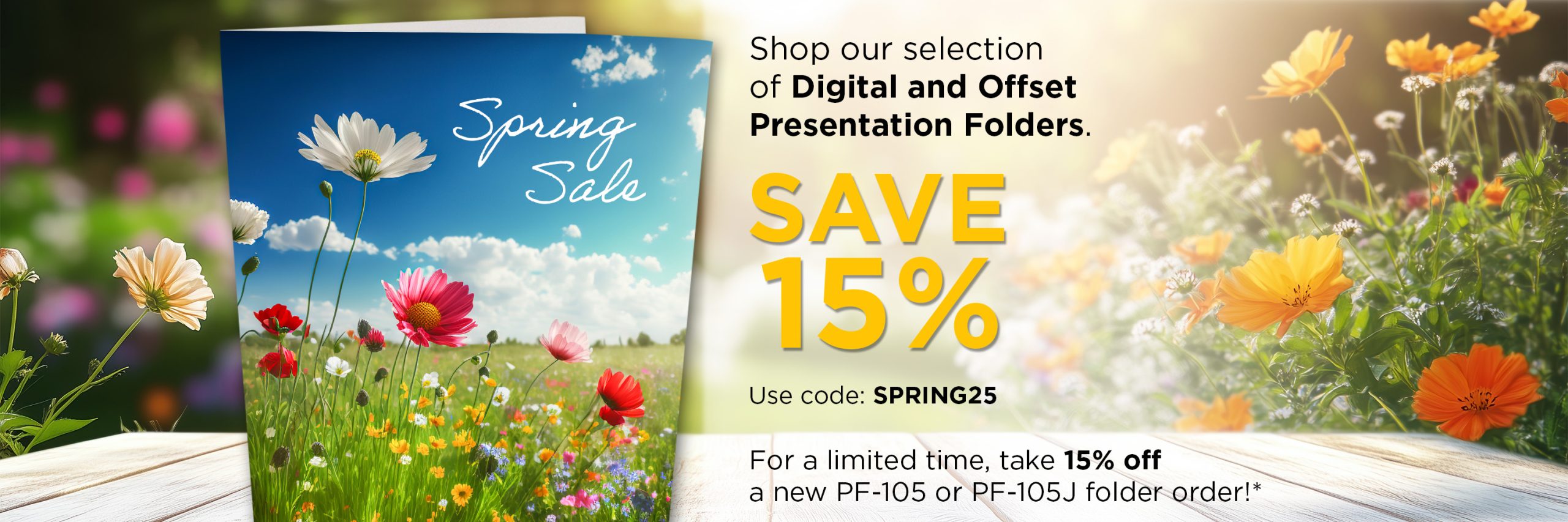 Spring Sale Page Graphic